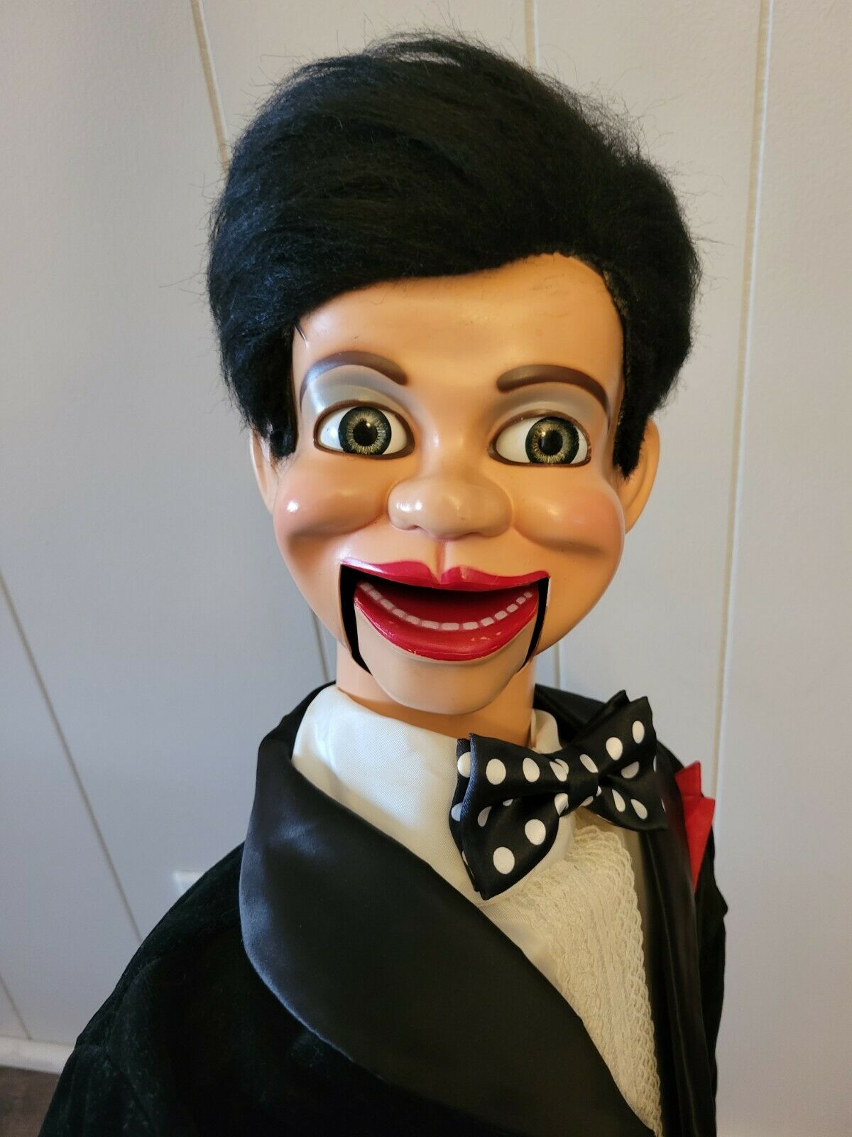 Jerry 'elvis' Mahoney Ventriloquist Dummy With *moving Eyes*