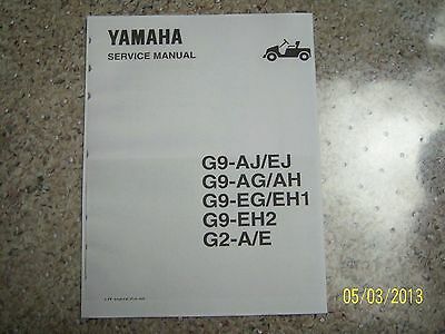 Yamaha Golf Cart Repair Service Manual G2 G9 G11 G14 G16 G19 G20 G22 G29 On Dvd
